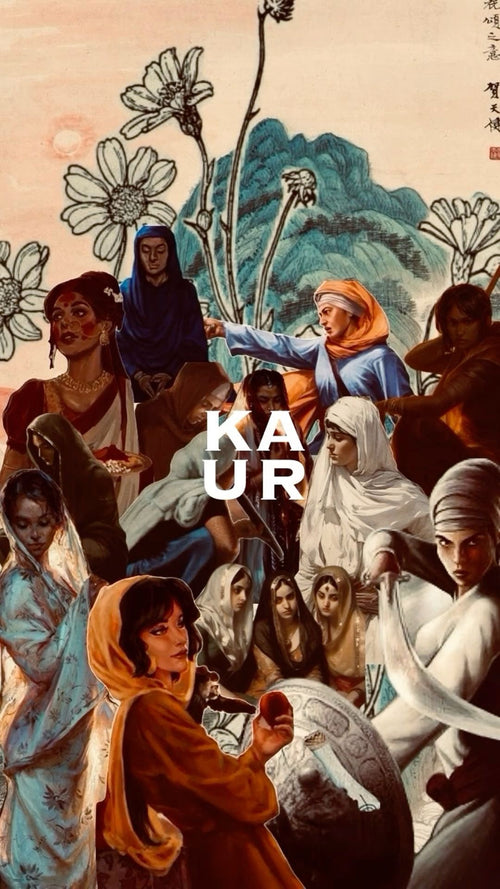 INCLUSIVE® KĀUR Heritage Oversized Hoodie – Sandstone Edition