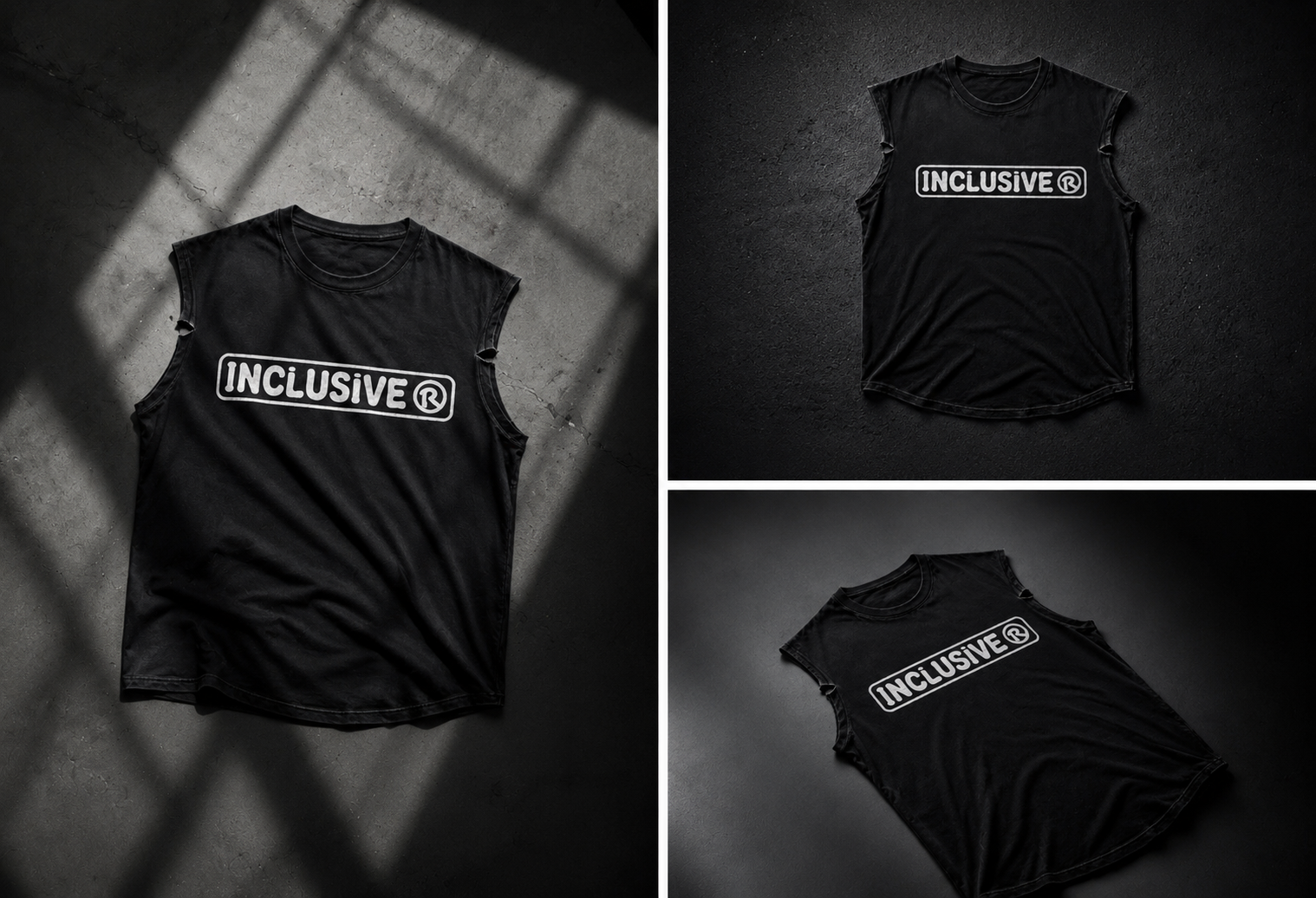 armless shirt brand INCLUSIVE®